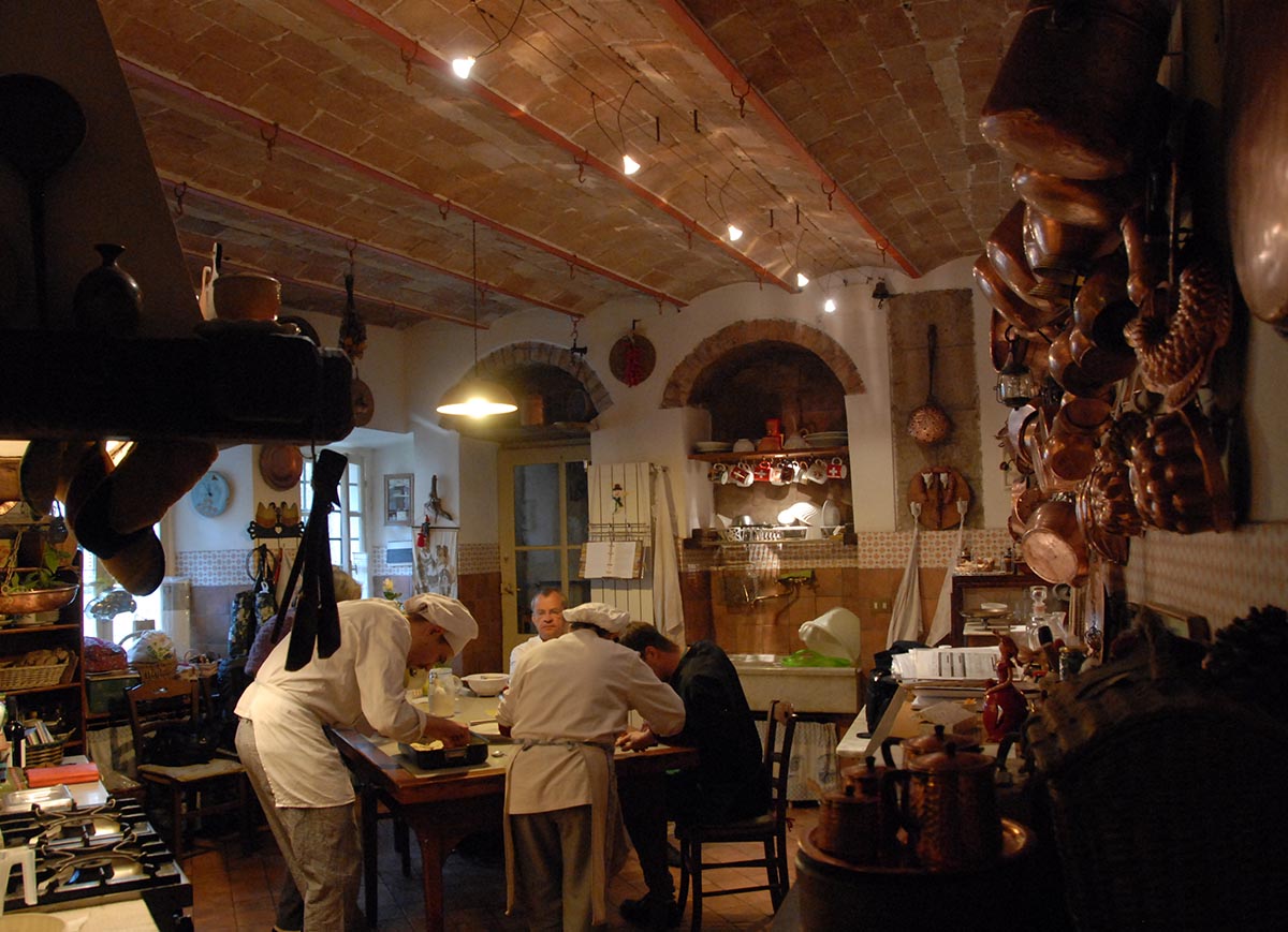 Corso di cucina al Castello di Proceno